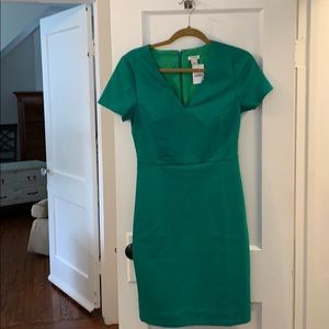 NWT Green JCrew Dress